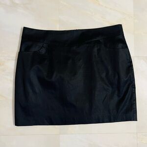 Forever 21 Black Mini Skirt with Pockets